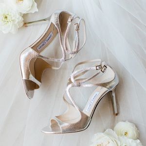 JIMMY CHOO Ivette Curvy Cage Sandal